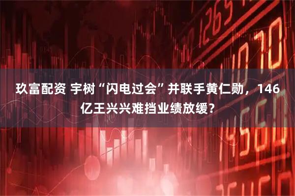 玖富配资 宇树“闪电过会”并联手黄仁勋，146亿王兴兴难挡业绩放缓？